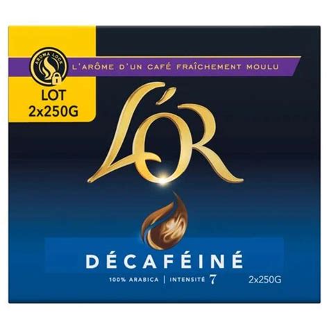 Café moulu Décafeiné L Or Espresso LOT DE 2 500 g La Belle Vie