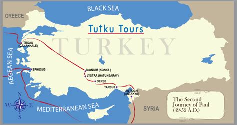 TUTKU TOURS TURKEY - PAUL'S MISSIONARY JOURNEYS