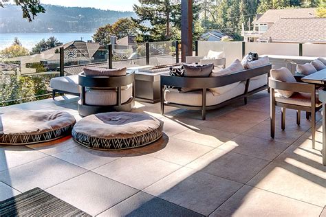 Mbrico Concrete Effect Deck Tiles - Russin