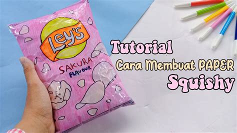 Tutorial Membuat Paper Squishy Cara Membuat Squishy Dari Kertaspaper