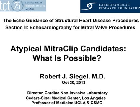 Atypical MitraClip Candidates: What Is Possible? | tctmd.com