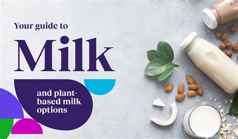 Your Guide To Milk And Plant Based Milk Options Teladoc Health Inc