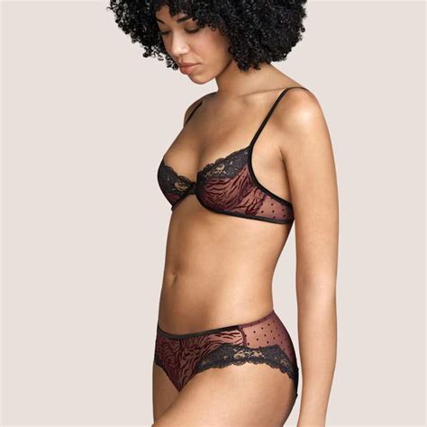 Black Brief Andres Sarda Sales Black Lace Lingerie Unas Lace Brief