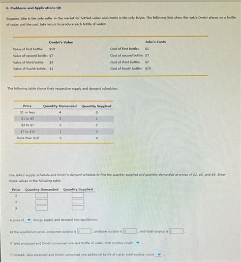 Solved 6 Problems And Applications Q6 Suppose Jake Is The