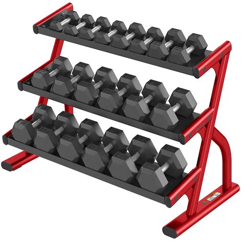 Three Tier Hex Dumbbell Rack Life Fitness Nz