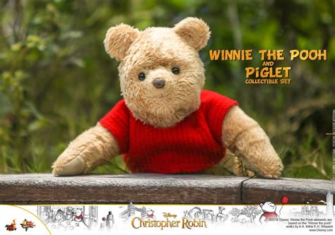 Hot Toys Christopher Robin Winnie The Pooh Piglet Collectible Figures Figures