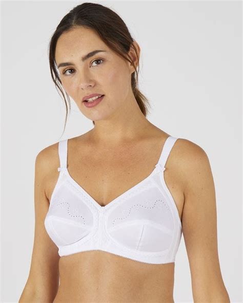 Triumph Doreen Cotton Bra Bra Damart Co Uk