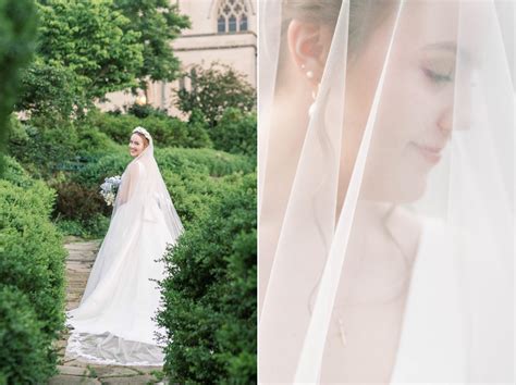 Washington, DC Bridal Portraits at National Cathedral