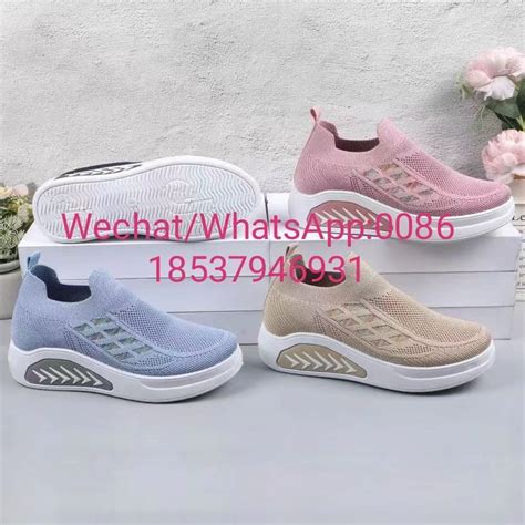 Wholesale Fly Knitted Upper Or Fly Knitting Shoes For Walking Sport