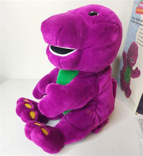 Vintage 1997 Actimates Barney Plush Microsoft Talking Singing