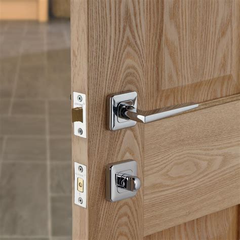 Polished Chrome Mm Square Bathroom Thumbturn And Release Howdens