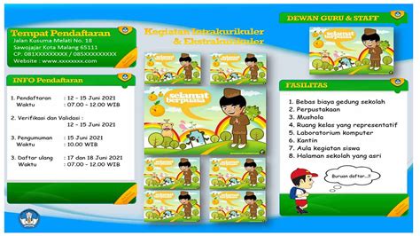 Contoh Brosur Sekolah Sd 49 Koleksi Gambar