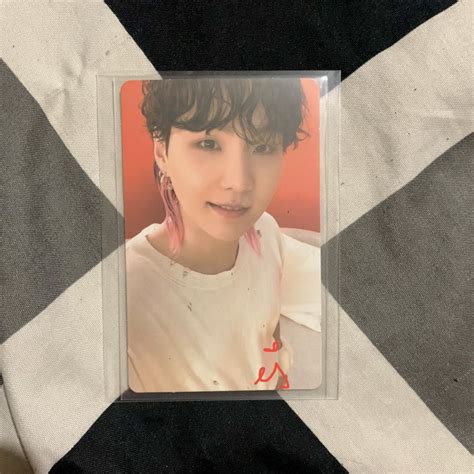 BTS Butter Cream Yoongi Suga Pc Photocard Hobbies Toys Memorabilia