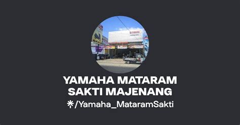 Yamaha Mataram Sakti Majenang Instagram Facebook Tiktok Linktree