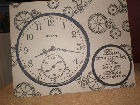 Sense Of Time By Makcards Cards And Paper Crafts At