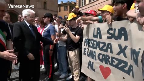 Mattarella nelle zone alluvionate So che ce la farete l Italia è con