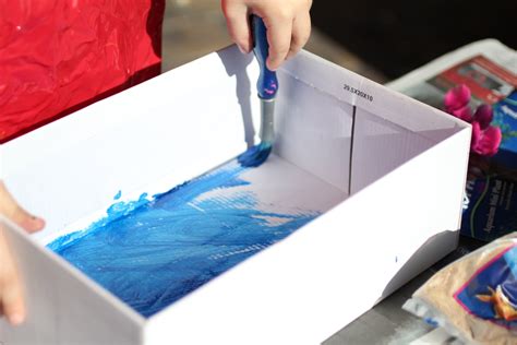 Ocean Floor Model Shoebox