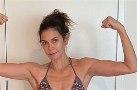 Teri Hatcher 55 Shocks Fans With Bikini Photo To Mark End Of Fitness Challenge No Filters
