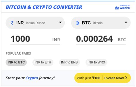 Wazirx Bitcoin And Crypto Converter Free Wordpress Plugin Wazirx