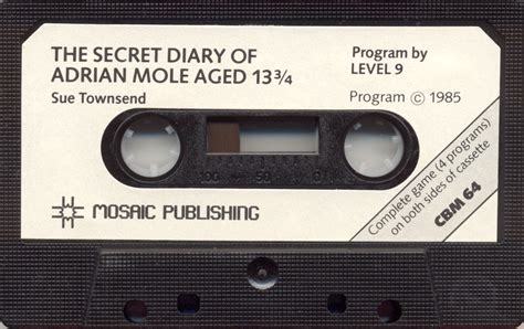 The Secret Diary of Adrian Mole Aged 13¾ Images LaunchBox Games Database