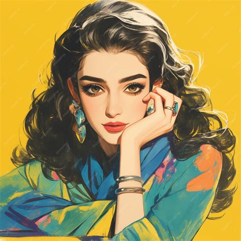 Premium Vector | Vintage Bollywood posters with vibrant designs