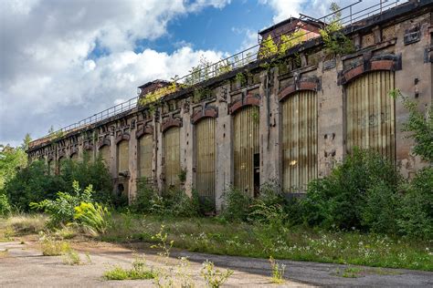 Puits Simon Abandoned Coal Mine 1904 1997 Ex Machine H Berny