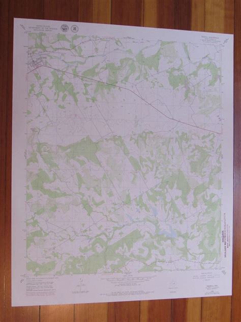 Iredell Texas 1979 Original Vintage Usgs Topo Map Ebay