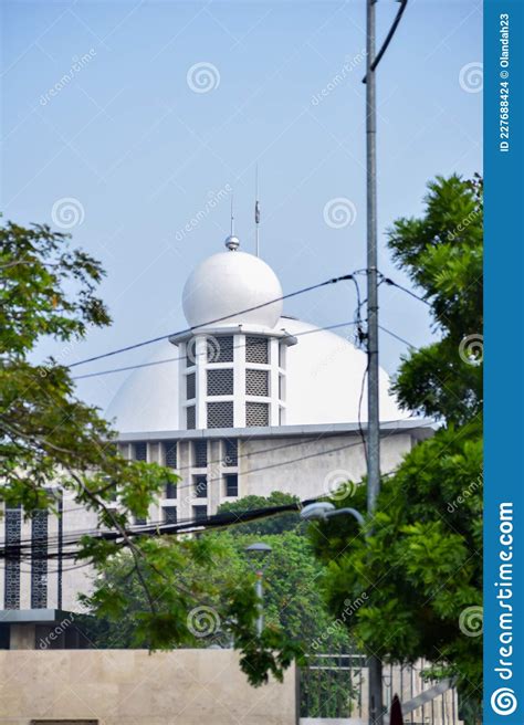 Vista De La Mezquita Istiqlal En Jakarta Jakarta Indonesia 19082021