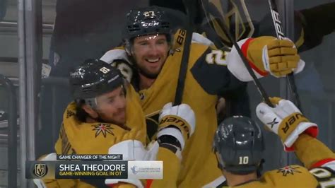 Shea Theodore wins it in OVERTIME vs Canadiens - Win Big Sports