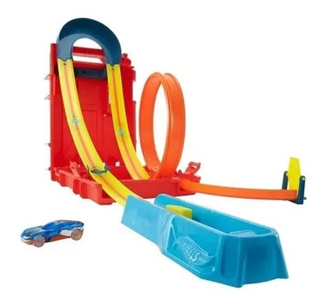 Hot Wheels Track Builder Caja De Acrobacias Extrema Hdx78