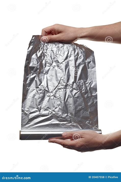 Aluminum Foil Sheets Are Used As Thermal Insulation Of The Roof