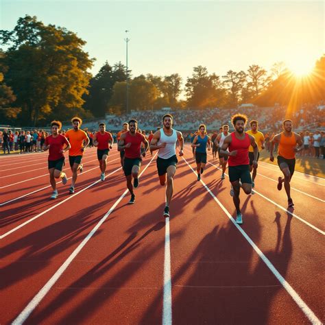 Free Sunset Track Sprint Image - Running, Sprint, Track | Download at