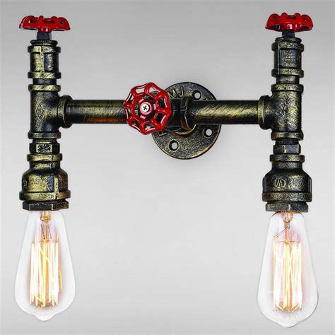 ᐉ Настенный светильник декоративный Light House LS-18153-2 Черный/Бронзовый