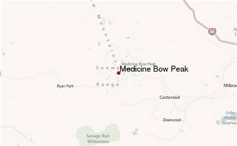 Medicine Bow Peak Mountain Information