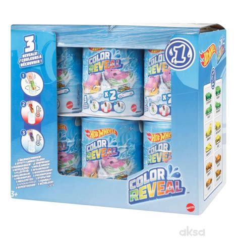 Hot Wheels Color Reveal Autić 2U1 AKSA