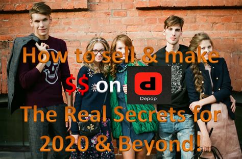 Selling and Making Money on Depop the real Secrets for 2020 and Beyond ...