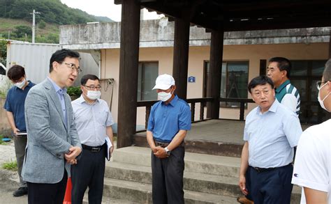 하승철 군수 현장 찾아 군민고충 해결‘화제