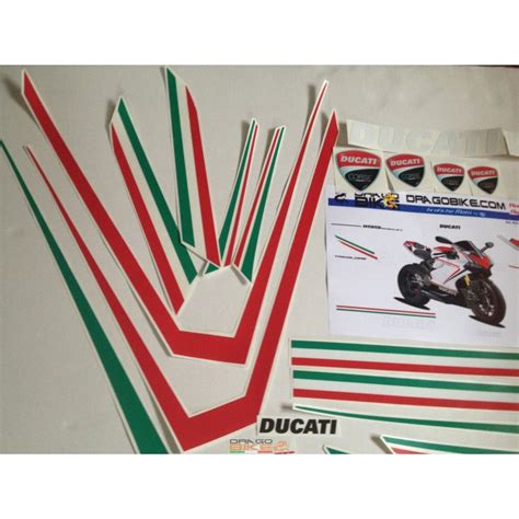 Kit Adesivo Ducati 1199 Panigale Tricolore 2013