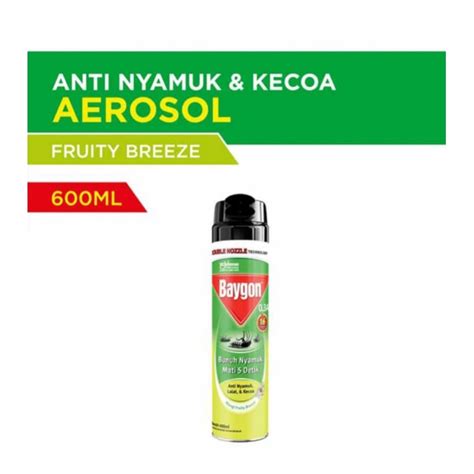 Jual Baygon Insektisida Spray Anti Nyamuk 600 ML 600 75 ML Shopee