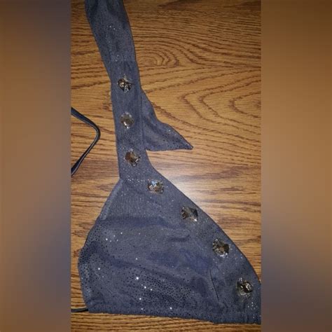 Beach Bunny Swim Nwt Sexy Skimpy Beach Bunny Cant Get Enough Tritop Rio Bottom Bling Bikini