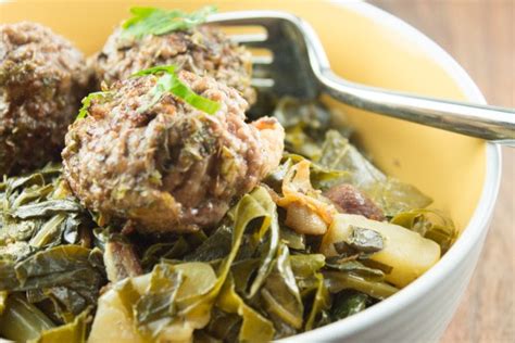 Paleo Italian Meatballs And Braised Greens Ultimate Paleo Guide 1 Paleo Resource Recipe