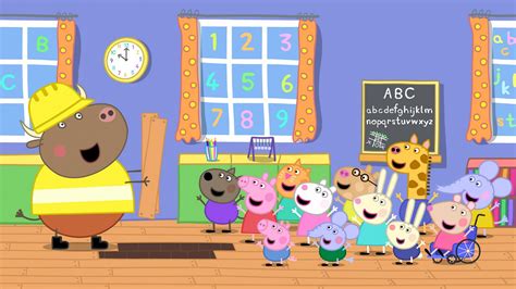 Prasátko Peppa Mr Bull The Teacher S06e43 2020 Galerie Z