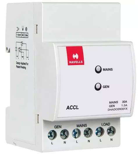 Buy Havells Automatic Changeover Switch SPN 3 Module 9 A DHADOSN3009