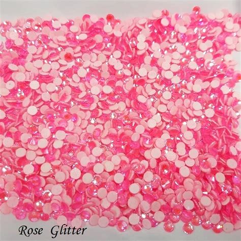 Neon Pink Hotfix Flatback Rhinestones Glass Super Quality