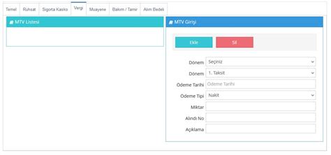 Filo Yönetim Modülü Nakliye Takip Programı