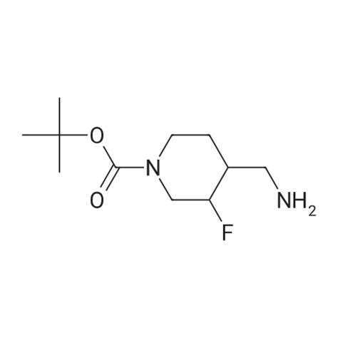 1303972 96 4 Tert Butyl 4 Aminomethyl 3 Fluoropiperidine 1