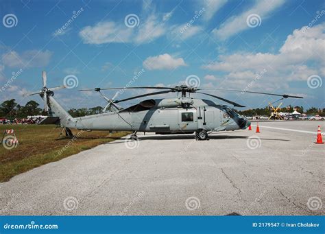 Helicóptero De La Marina De Sikorsky Sh 60 Imagen De Archivo Imagen