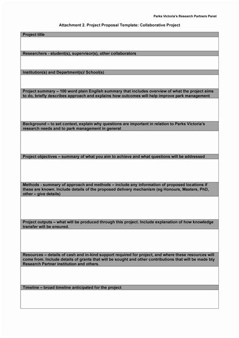 Proposal Outline Template Peterainsworth