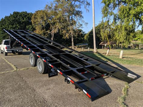 40' Gooseneck Shipping Container Trailer - Kerr Bilt Trailers