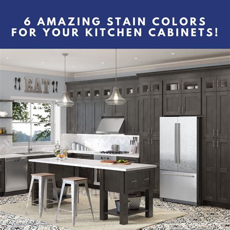 6 Amazing Stain Colors For Your Kitchen Cabinets! - Builders Surplus